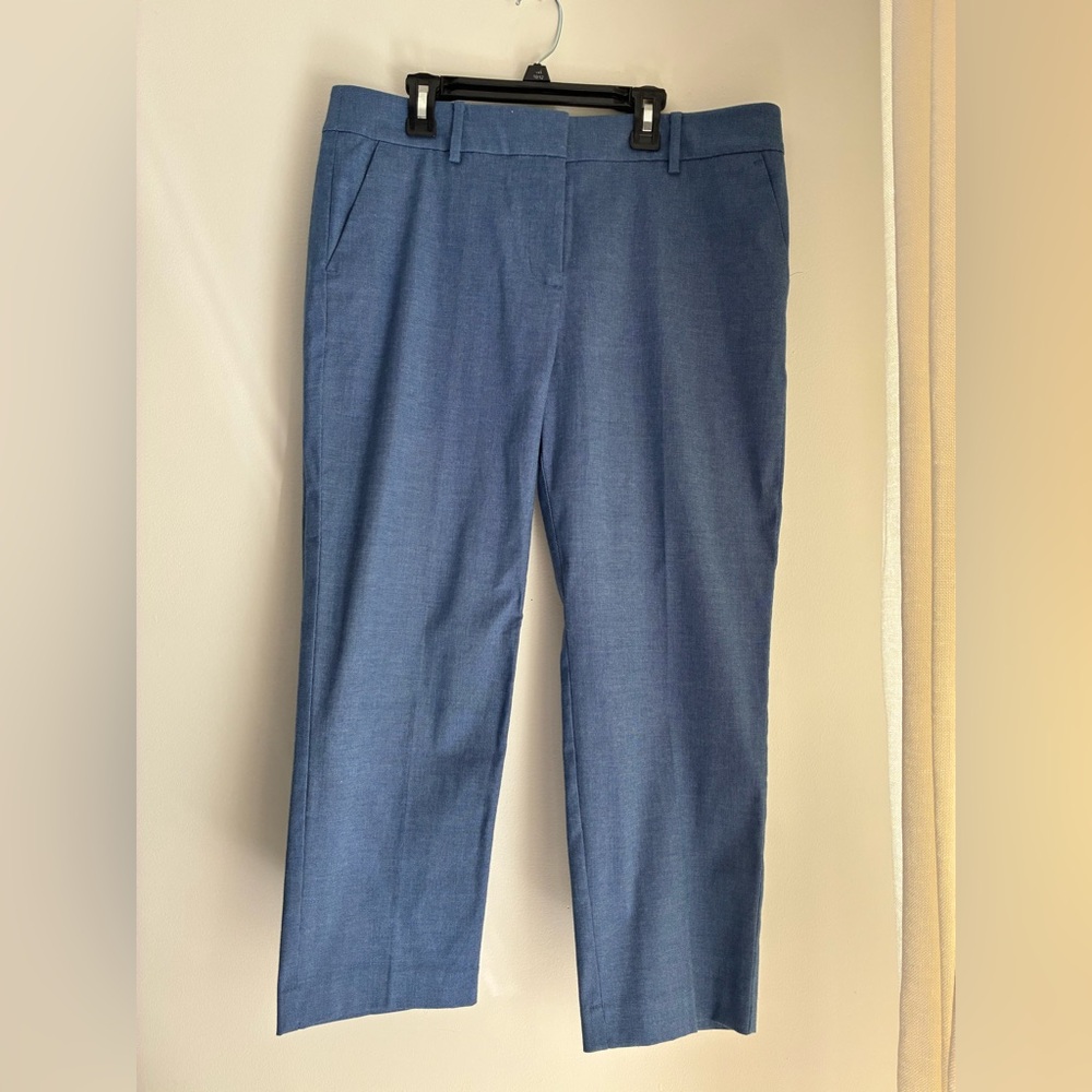 LOFT Blue Dress Pants - Picture 2 of 8